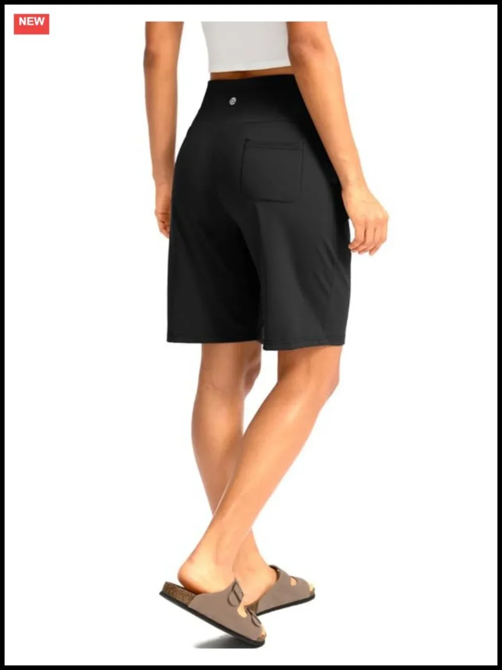 High Waisted Bermuda Shorts for Women 9